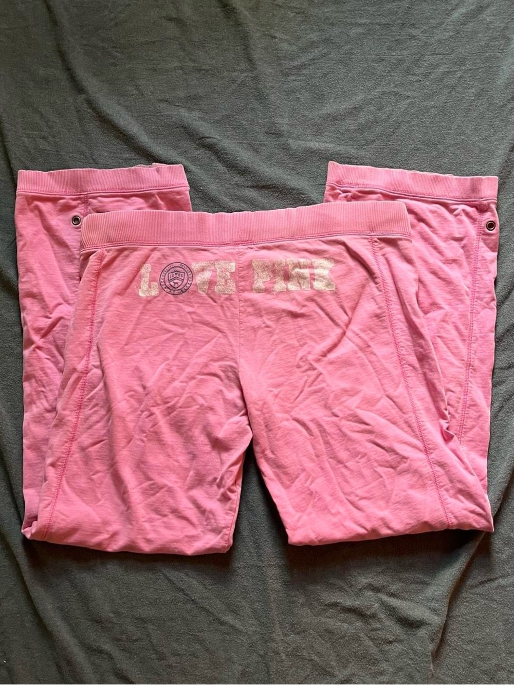 VS love PINK 1986 dog vintage rare y2k flare sweatpants